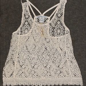 American Rag halter back top NWT small